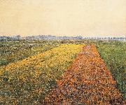 Gustave Caillebotte, The Yellow Fields at Gennevilliers
